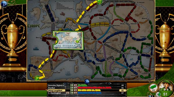 Ticket to Ride - Europe - Steam Key (Clave) - Mundial