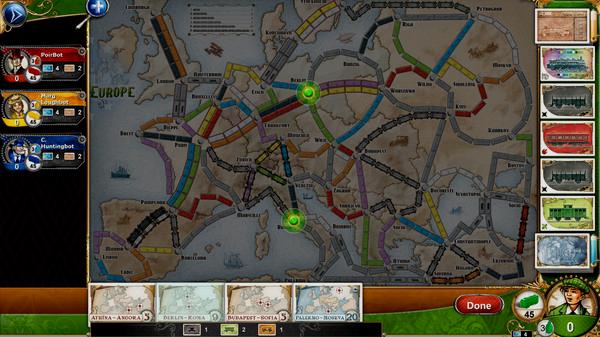 Ticket to Ride - Europe - Steam Key (Clave) - Mundial