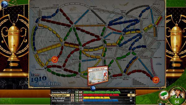 Ticket to Ride - USA 1910 - Steam Key (Chave) - Global