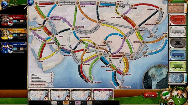 Ticket to Ride - Legendary Asia - Steam Key - Globalny