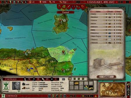 Europa Universalis: Rome Gold - Steam Key - Globalny