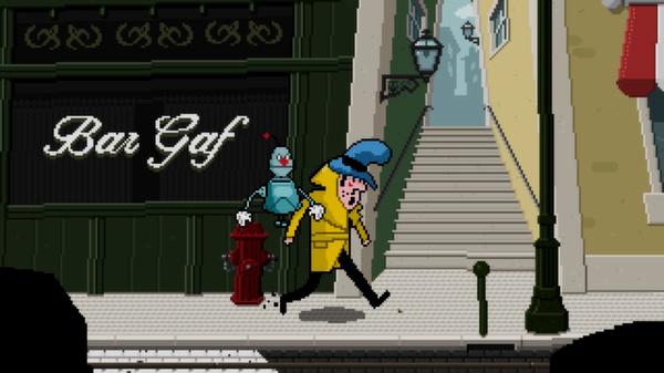 Detective Case and Clown Bot in: Murder in the Hotel Lisbon - Steam Key - Global