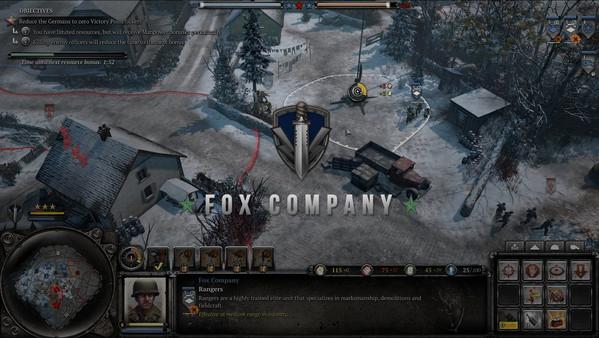 Company of Heroes 2 - Ardennes Assault: Fox Company Rangers - Steam Key (Clave) - Mundial