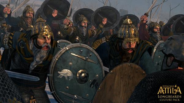 Total War: ATTILA - Longbeards Culture Pack - Steam Key (Clave) - Mundial