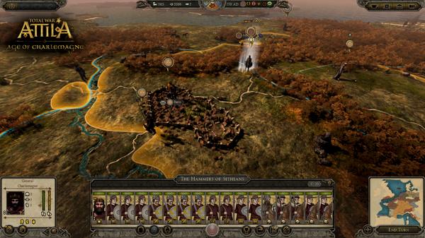 Total War: ATTILA - Age of Charlemagne Campaign Pack - Steam Key (Clé) - Mondial