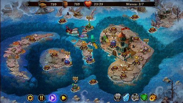 Fort Defense - Bermuda Triangle - Steam Key (Clave) - Mundial