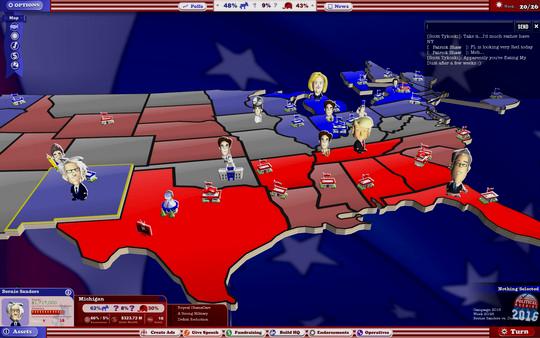 The Political Machine 2016 - Steam Key - Globalny