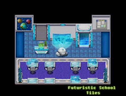 RPG Maker VX Ace - Futuristic School Tiles - Steam Key - Globalny