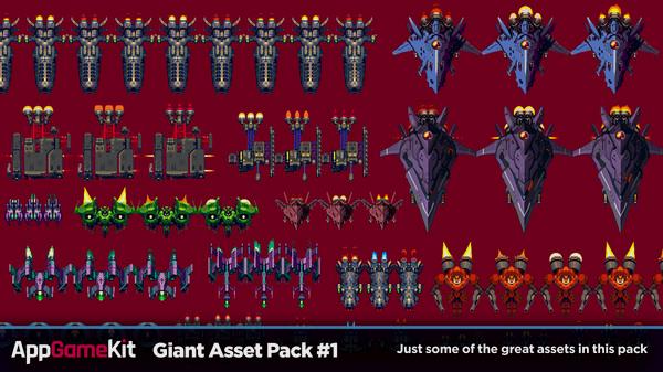 AppGameKit - Giant Asset Pack 1 - Steam Key (Chave) - Global