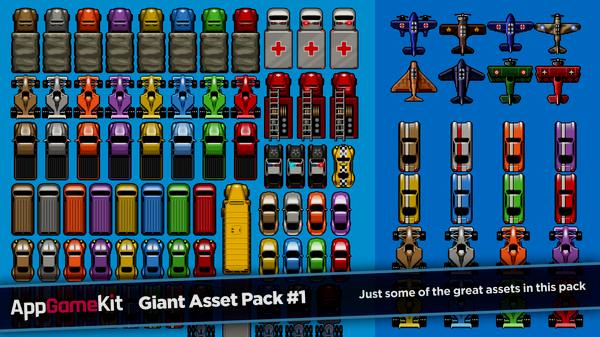 AppGameKit - Giant Asset Pack 1 - Steam Key (Chave) - Global