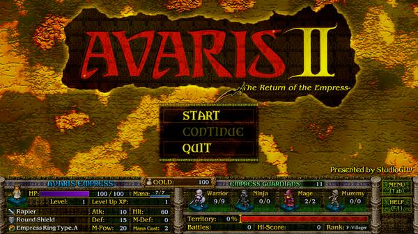 Avaris 2: The Return of the Empress - Steam Key - Globale