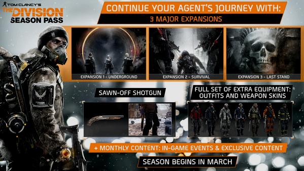 Tom Clancy's The Division Season Pass - Ubisoft Key - Global