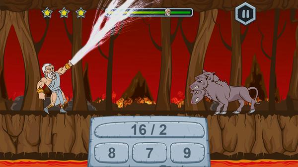 Zeus vs Monsters - Math Game for kids - Steam Key - Globalny