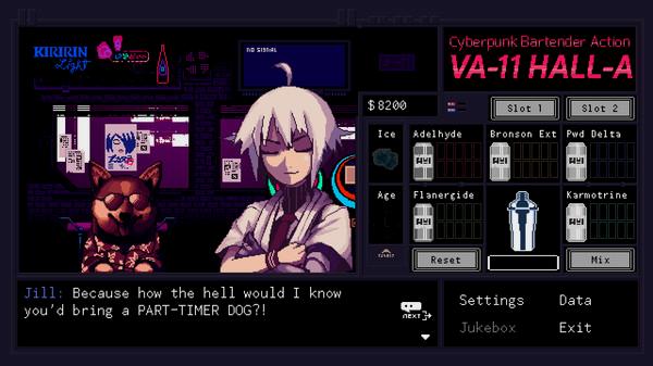 VA-11 Hall-A: Cyberpunk Bartender Action - Steam Key (Clave) - Mundial