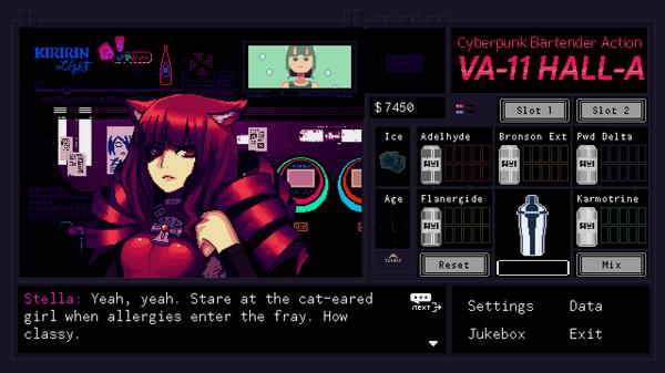 VA-11 Hall-A: Cyberpunk Bartender Action - Steam Key (Clé) - Mondial