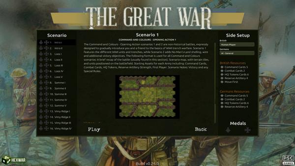 Commands & Colors: The Great War - Steam Key - Globalny