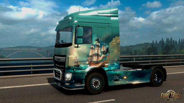 Euro Truck Simulator 2 - Pirate Paint Jobs Pack - Steam Key (Chave) - Global