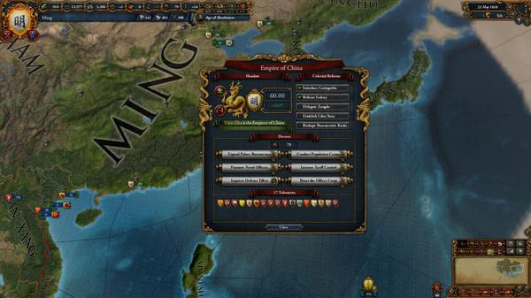 Europa Universalis IV: Mandate of Heaven - Steam Key - Globale