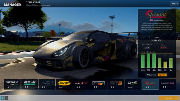 Motorsport Manager - GT Series - Steam Key (Clave) - Mundial