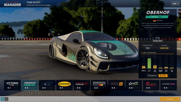 Motorsport Manager - GT Series - Steam Key - Global