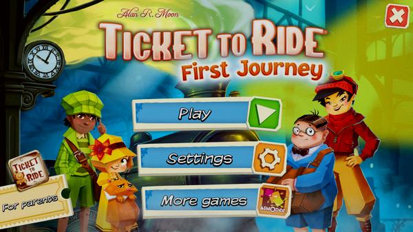 Ticket to Ride: First Journey - Steam Key - Globale