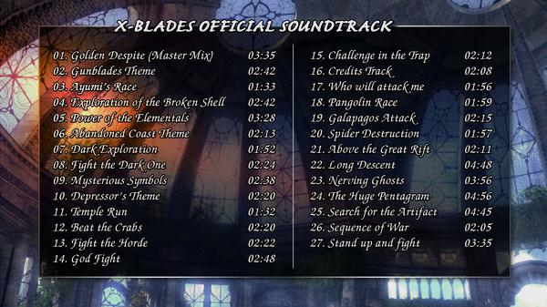 X-Blades - Soundtrack - Steam Key - Globale