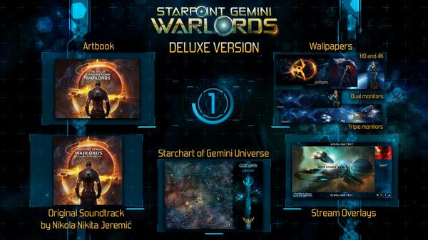 Starpoint Gemini Warlords - Upgrade to Digital Deluxe - Steam Key - Globalny