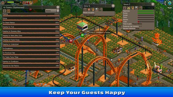 RollerCoaster Tycoon Classic - Steam Key - Globalny