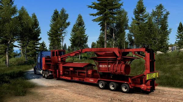 American Truck Simulator - Forest Machinery - Steam Key - Global