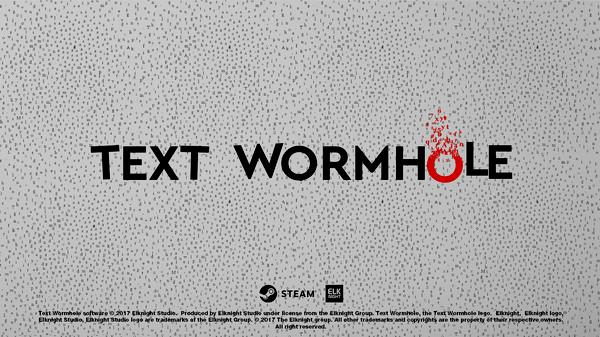 Text Wormhole - Steam Key (Clé) - Mondial