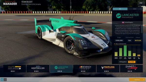 Motorsport Manager - Endurance Series - Steam Key (Chave) - Europa