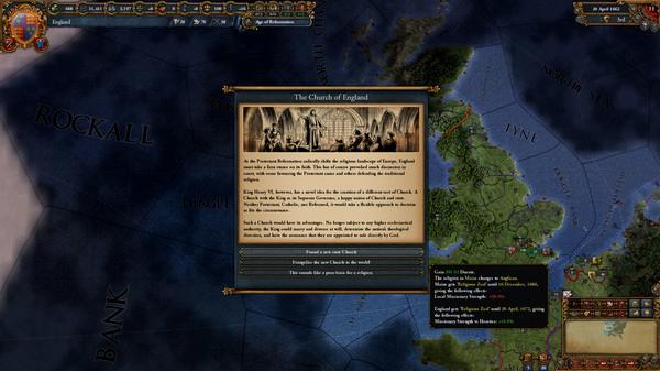 Europa Universalis IV: Rule Britannia - Steam Key (Chave) - Global