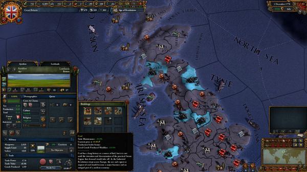 Europa Universalis IV: Rule Britannia - Steam Key (Clave) - Mundial