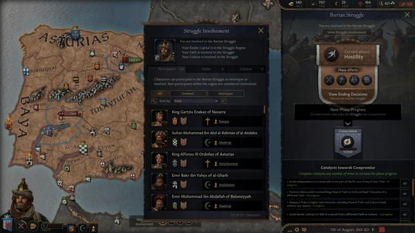 Crusader Kings III: Fate of Iberia - Steam Key (Clave) - Mundial