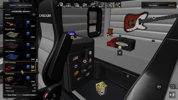 American Truck Simulator - Cabin Accessories - Steam Key - Globalny