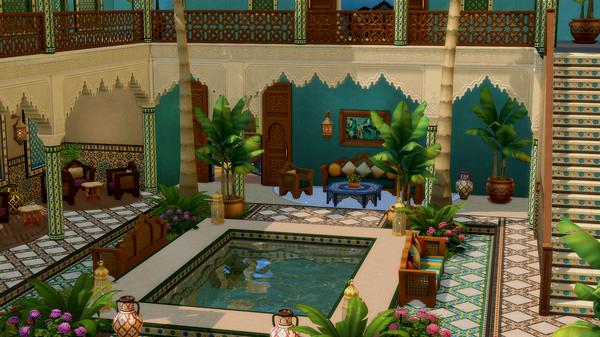 The Sims 4: Courtyard Oasis Kit - Origin Key - Globalny