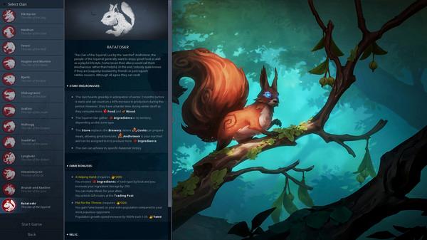 Northgard - Ratatoskr, Clan of the Squirrel - Steam Key (Clé) - Mondial