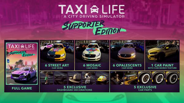 Taxi Life - Supporter Pack - Steam Key (Chave) - Global