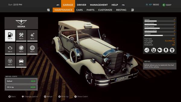 Taxi Life - VIP Vintage Convertible Car - Steam Key - Globale