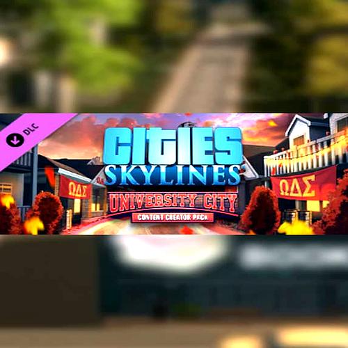 Cities: Skylines - Content Creator Pack: University City - Steam Key - Global
