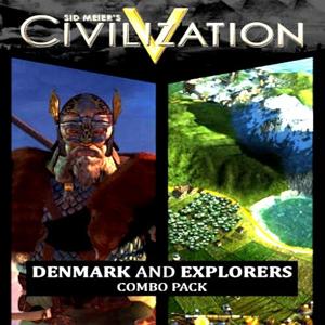 Sid Meier's Civilization V: Denmark and Explorer's Combo Pack - Steam Key - Global