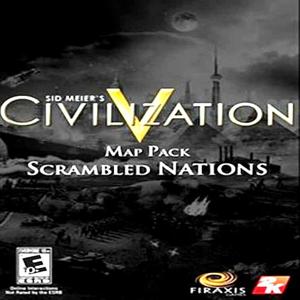 Sid Meier's Civilization V: Scrambled Nations Map Pack - Steam Key - Global