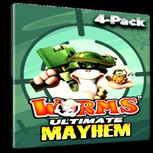 Worms: Ultimate Mayhem 4-Pack - Steam Key - Global