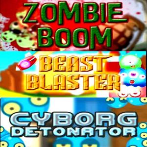 Zombie Boom + Beast Blaster + Cyborg Detonator - Steam Key - Global