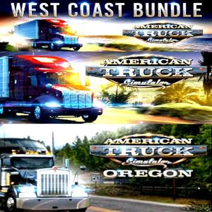 American Truck Simulator West Coast Bundle - Steam Key - Global